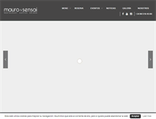Tablet Screenshot of maurosensai.com